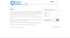Desktop Screenshot of epm.disclosures.co.uk