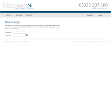 Tablet Screenshot of ni.disclosures.co.uk